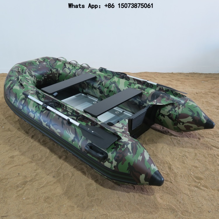 Inflatable Boat 4 Person - Bateau pneumatique à fond souple en