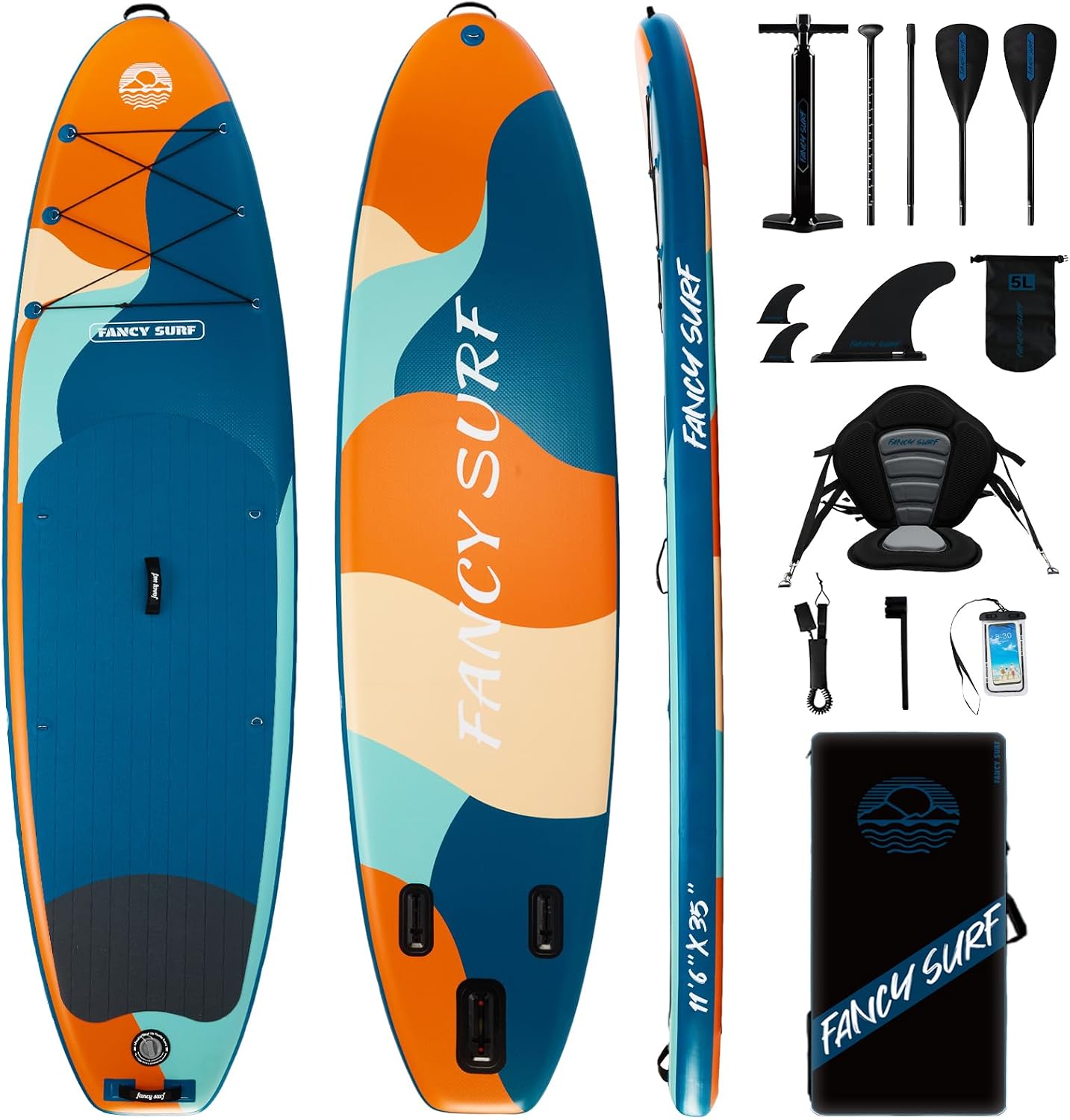 Paddle Board Backpack - Planche à pagaie gonflable extra large