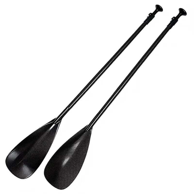 Kayak Paddle Carbon 2 Piece - Planche de paddle 2 pièces portable