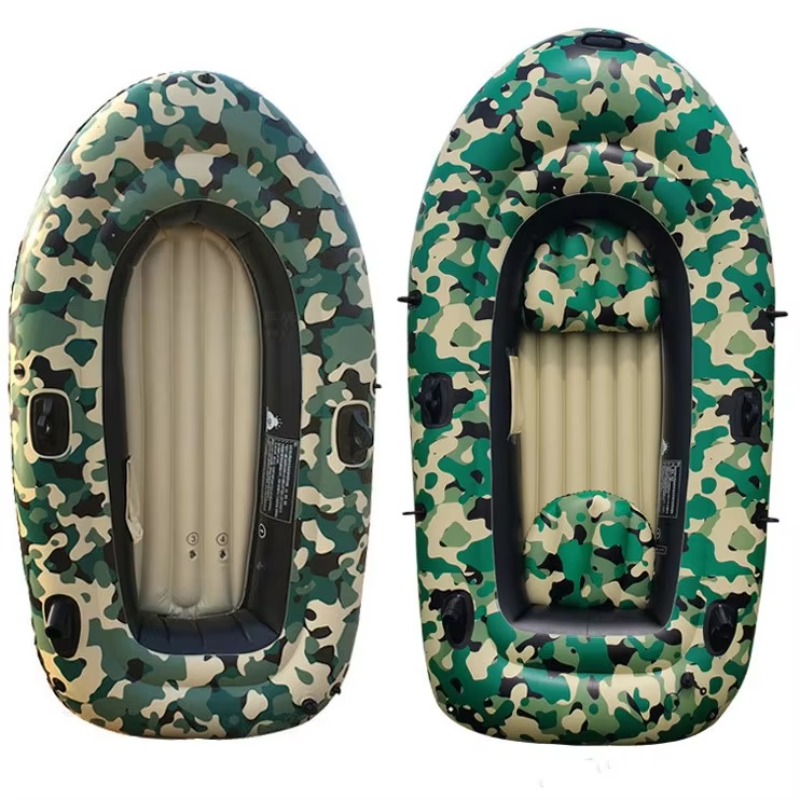 Kayak Inflatable 2 Person - Bateau de pêche gonflable Airo Camouflage