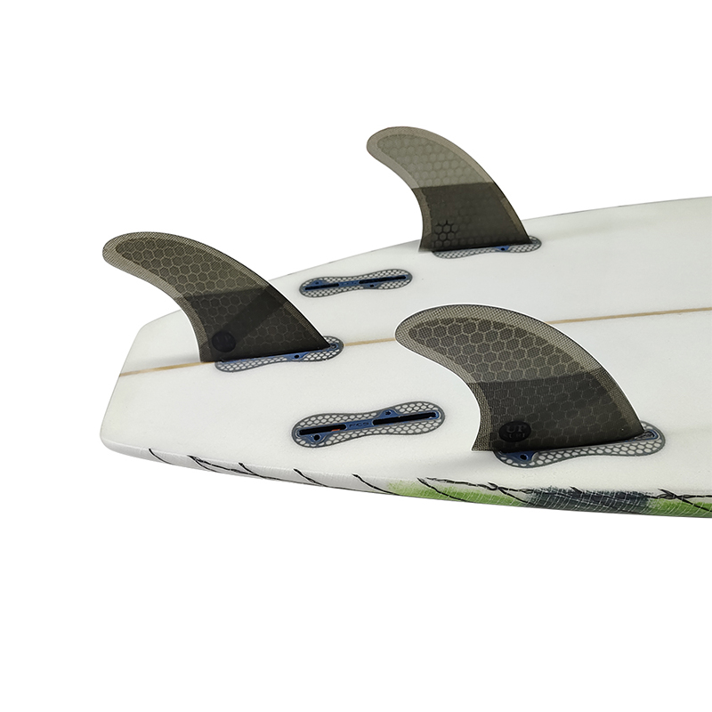 Sup Fin Set Thruster - Ailerons double tab UPSURF 2 M