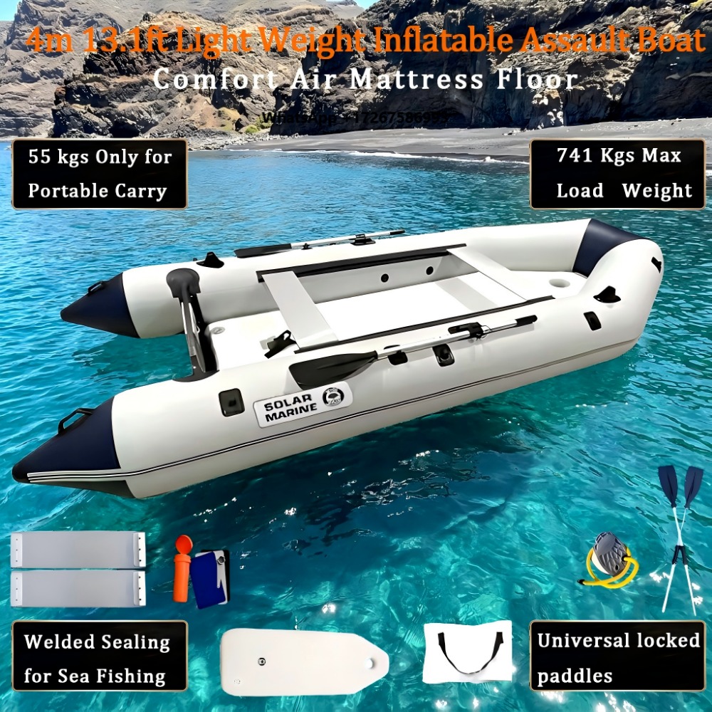 Inflatable Boat 4 Person - Bateau pneumatique de sauvetage rapide MC400-3