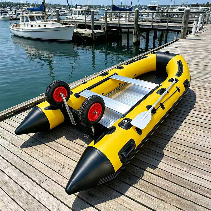 Inflatable Boat 4 Person - Bateau pneumatique gonflable pas cher pour