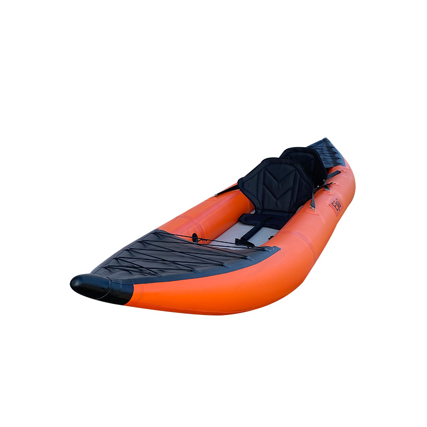 Kayak Inflatable 2 Person - Kayak de pêche Portable en Pvc,