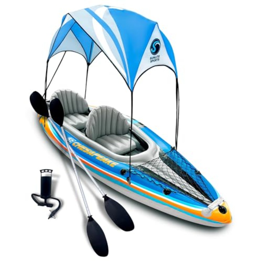 Kayak Inflatable 2 Person - Kayak gonflable pour 2 personnes, pour