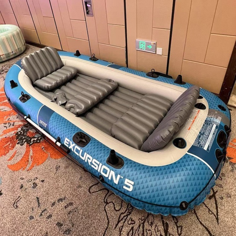Kayak gonflable robuste pour l - Inflatable Boat 4 Person avis et prix