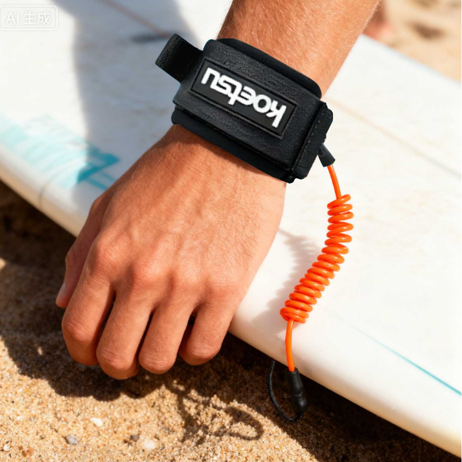 Laisse de bodyboard enroulée e - Paddle Board Leash Coiled avis et prix