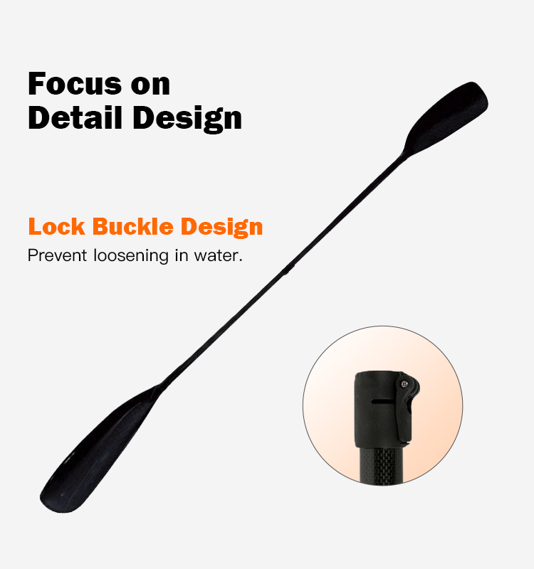 Pagaie de kayak réglable en fi - Kayak Paddle Carbon 2 Piece avis et prix
