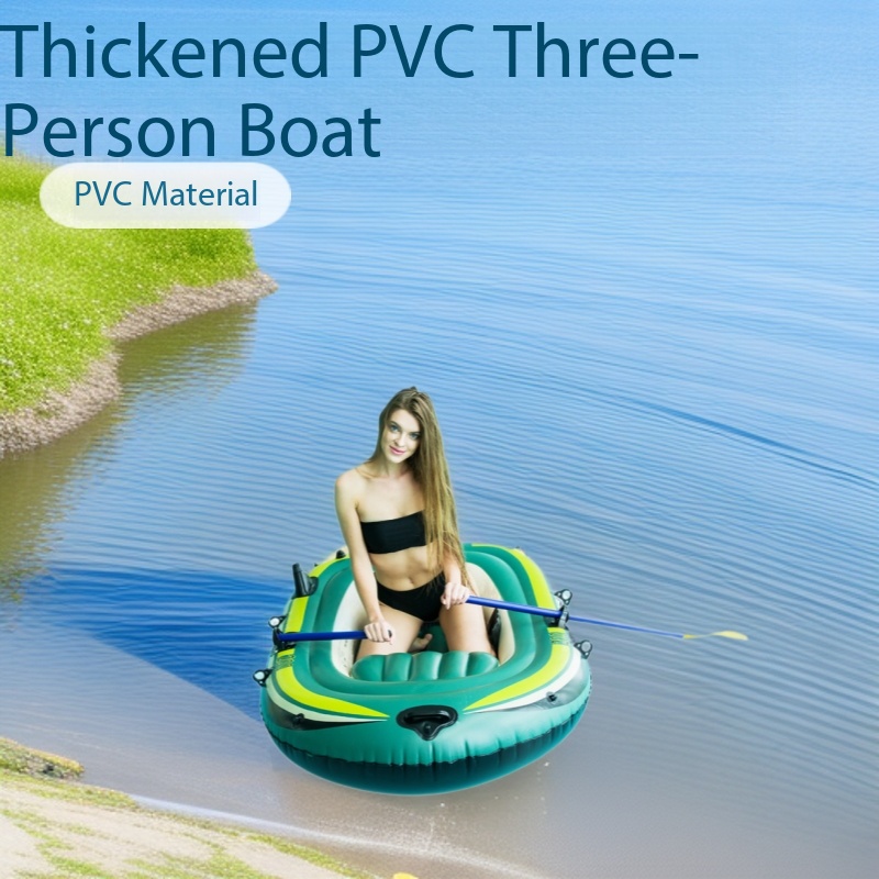 Bateau gonflable en PVC épaiss - Inflatable Kayak 3 Person avis et prix