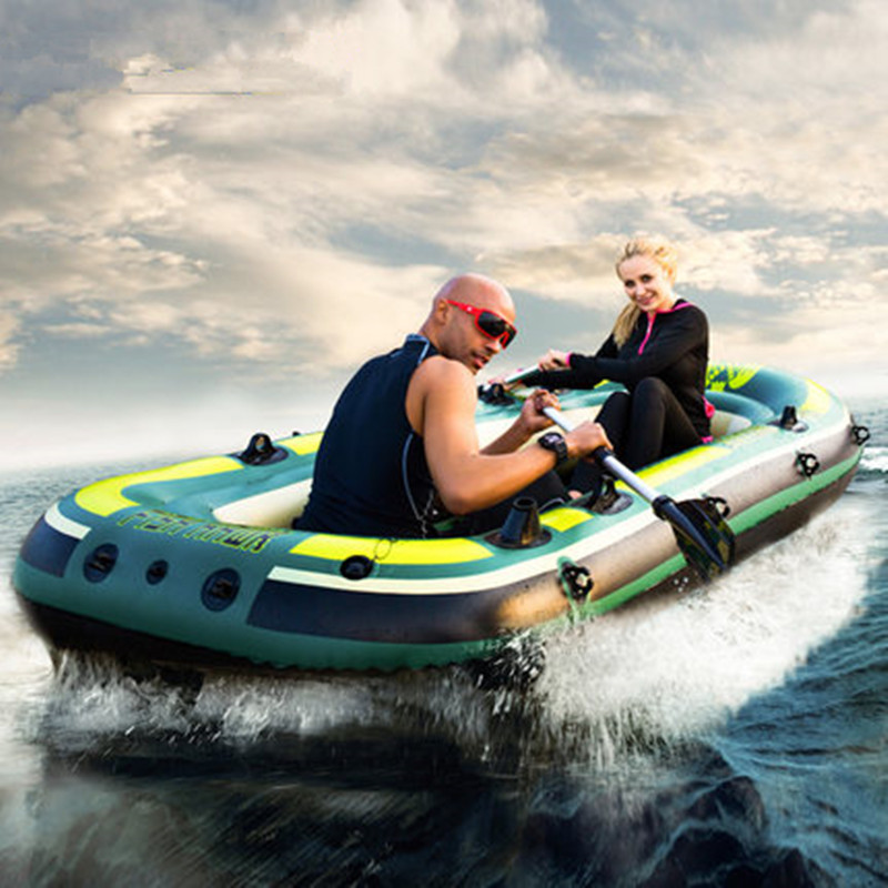 Bateau gonflable en PVC épaiss - Inflatable Kayak 3 Person avis et prix