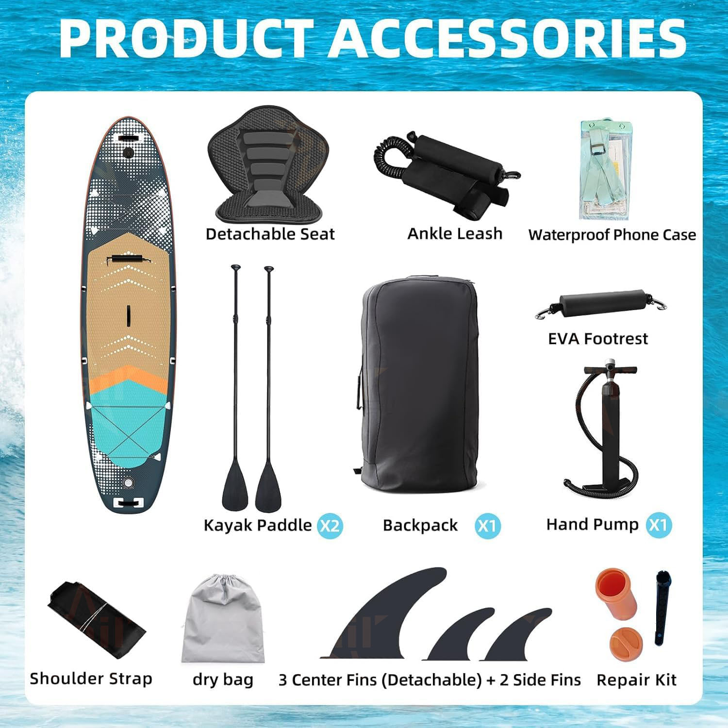 Planche à pagaie gonflable mul - Paddle Board Backpack avis et prix