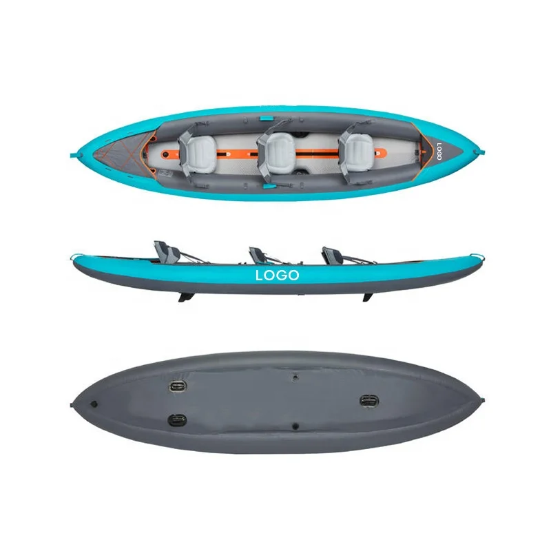 Canoë gonflable à séchage rapi - Inflatable Kayak 3 Person avis et prix