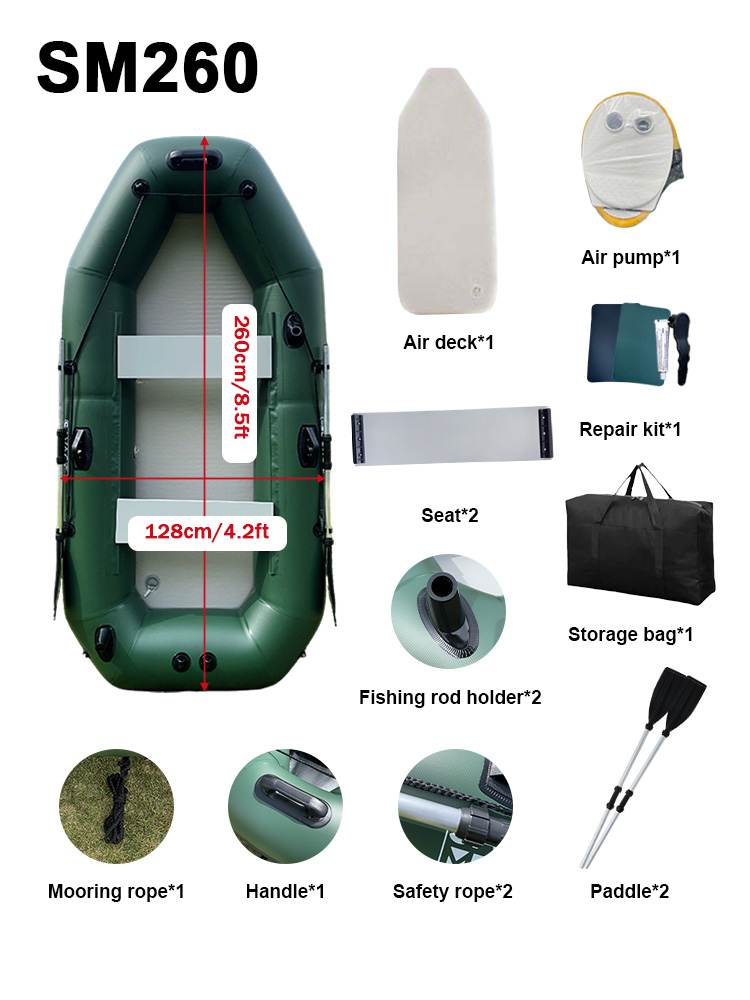 Kayak à rames pour 3 personnes - Inflatable Kayak 3 Person avis et prix