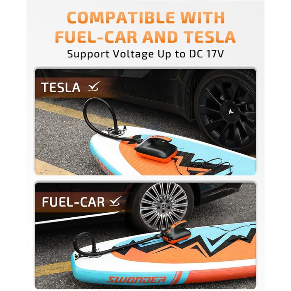 Pompe à air électrique portabl - Paddle Board Electric Pump 20Psi avis et prix
