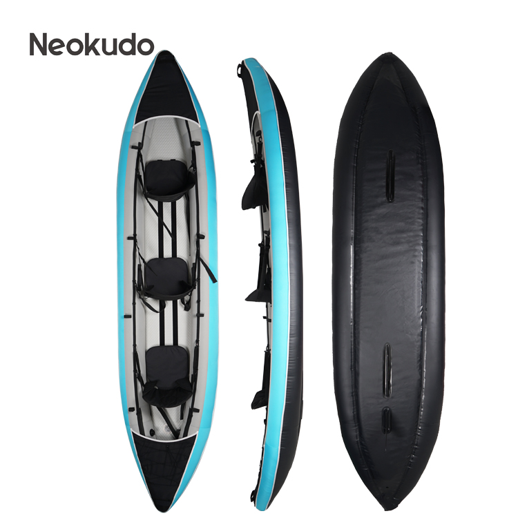 Kayak gonflable de pêche 3 pla - Inflatable Kayak 3 Person avis et prix