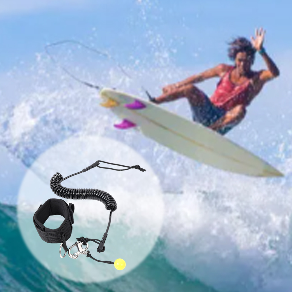 Corde de sécurité réglable pou - Paddle Board Leash Coiled avis et prix