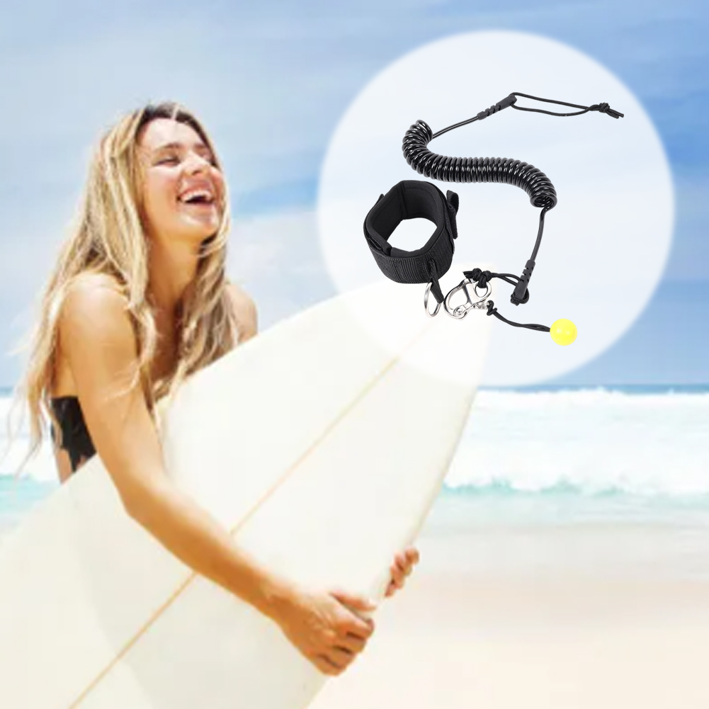 Corde de sécurité réglable pou - Paddle Board Leash Coiled avis et prix