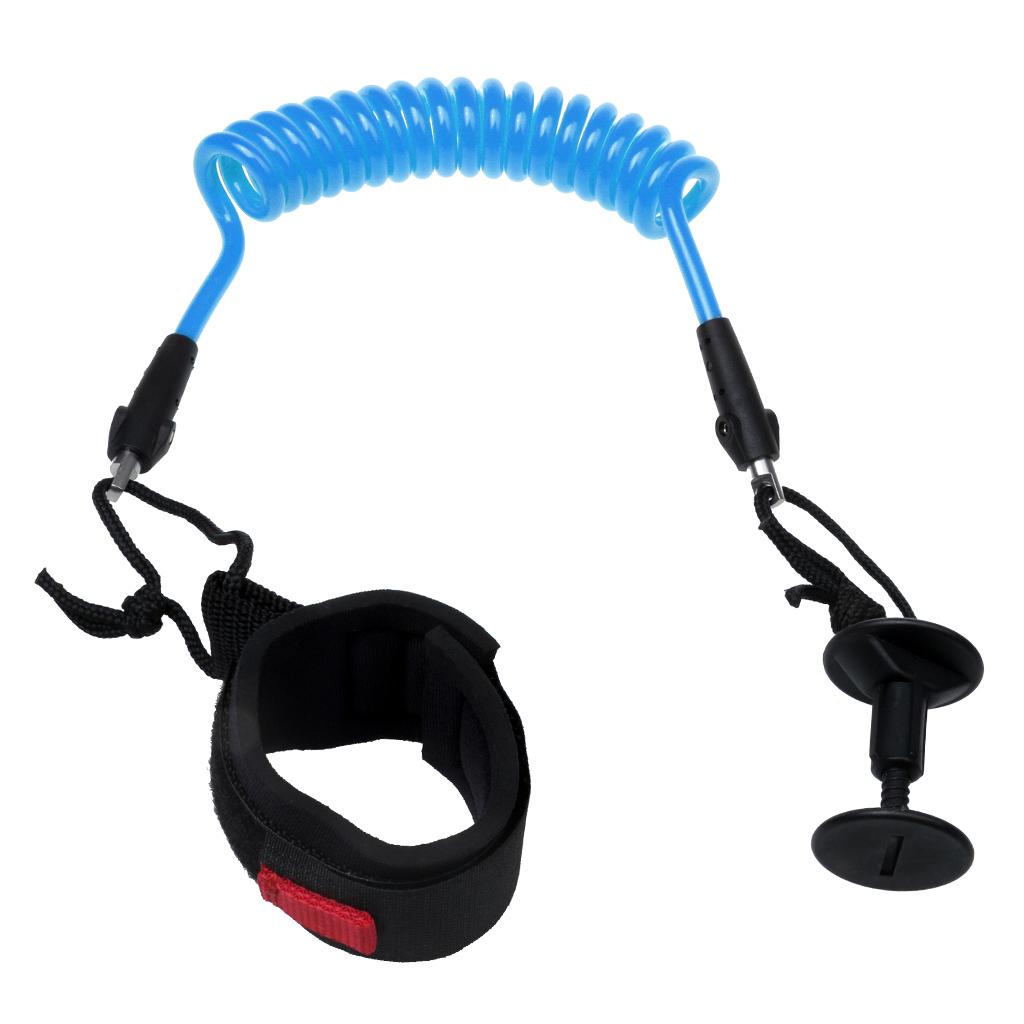 Laisse de bodyboard en spirale - Paddle Board Leash Coiled avis et prix