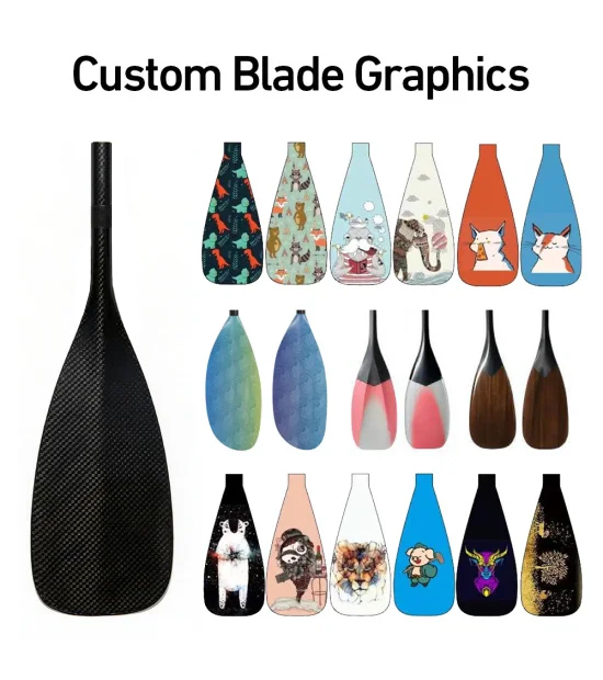 Pagaie de kayak en fibre de ca - Kayak Paddle Carbon 2 Piece avis et prix