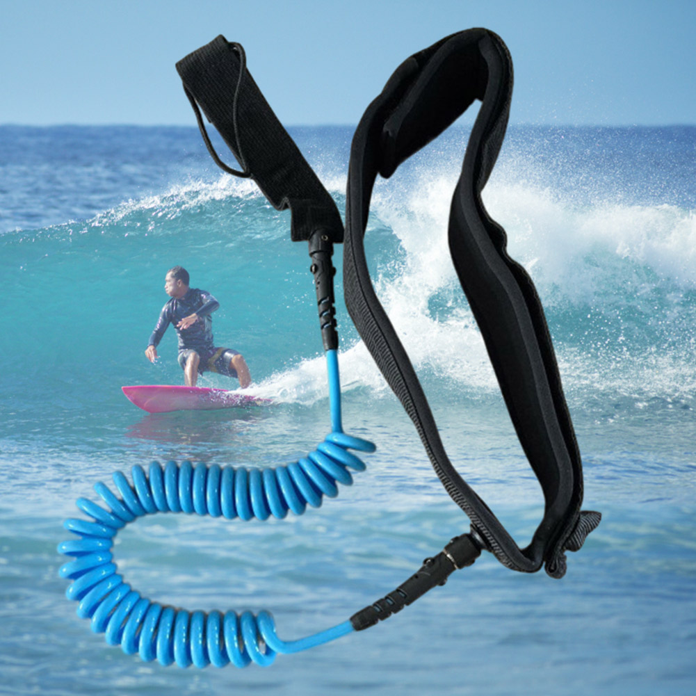 Laisse en spirale réglable pou - Paddle Board Leash Coiled avis et prix