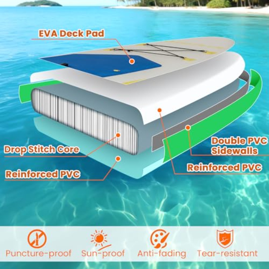 Planche à pagaie gonflable SUP - Sup Board 11Ft Inflatable avis et prix