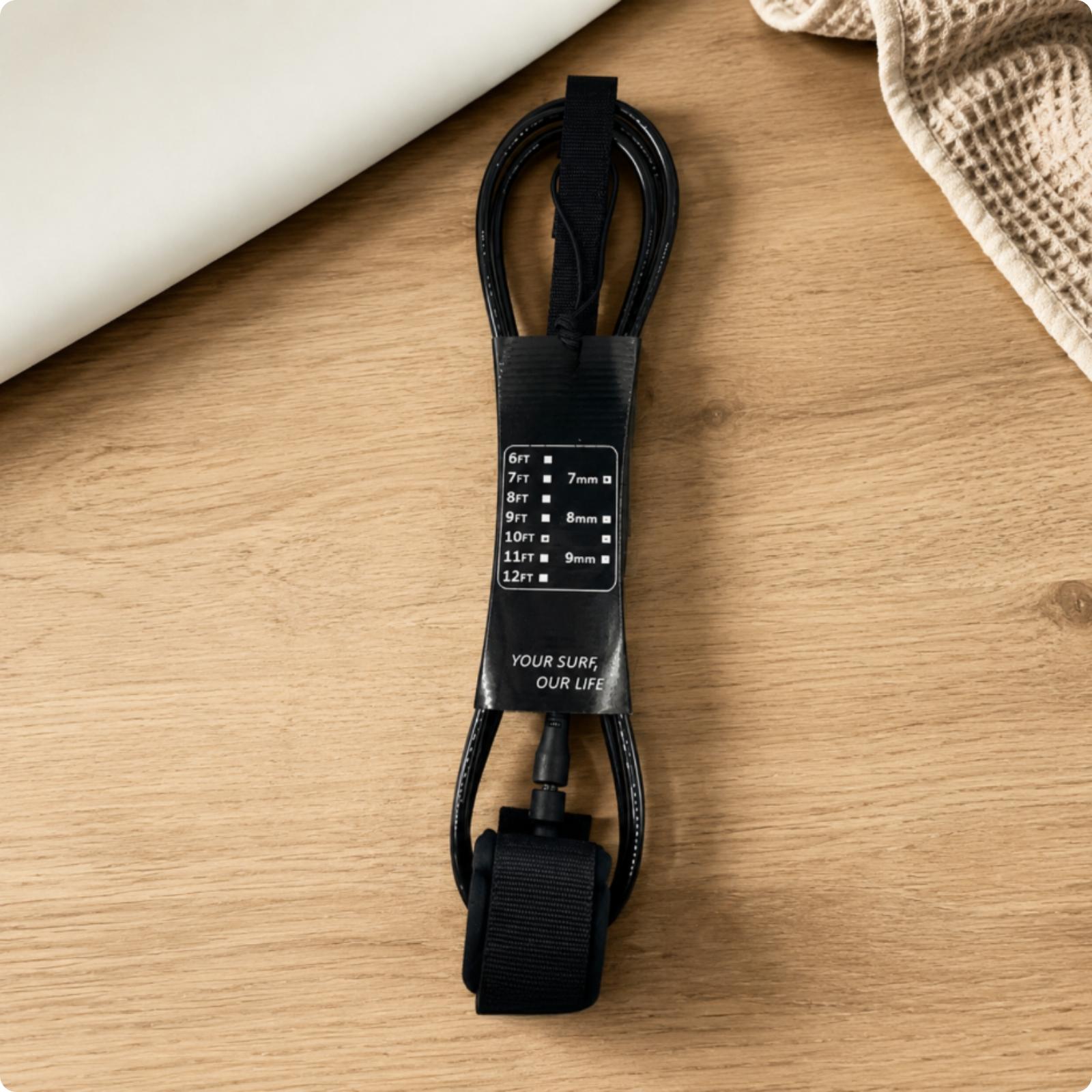 Laisse de sécurité pour planch - Paddle Board Leash Coiled avis et prix