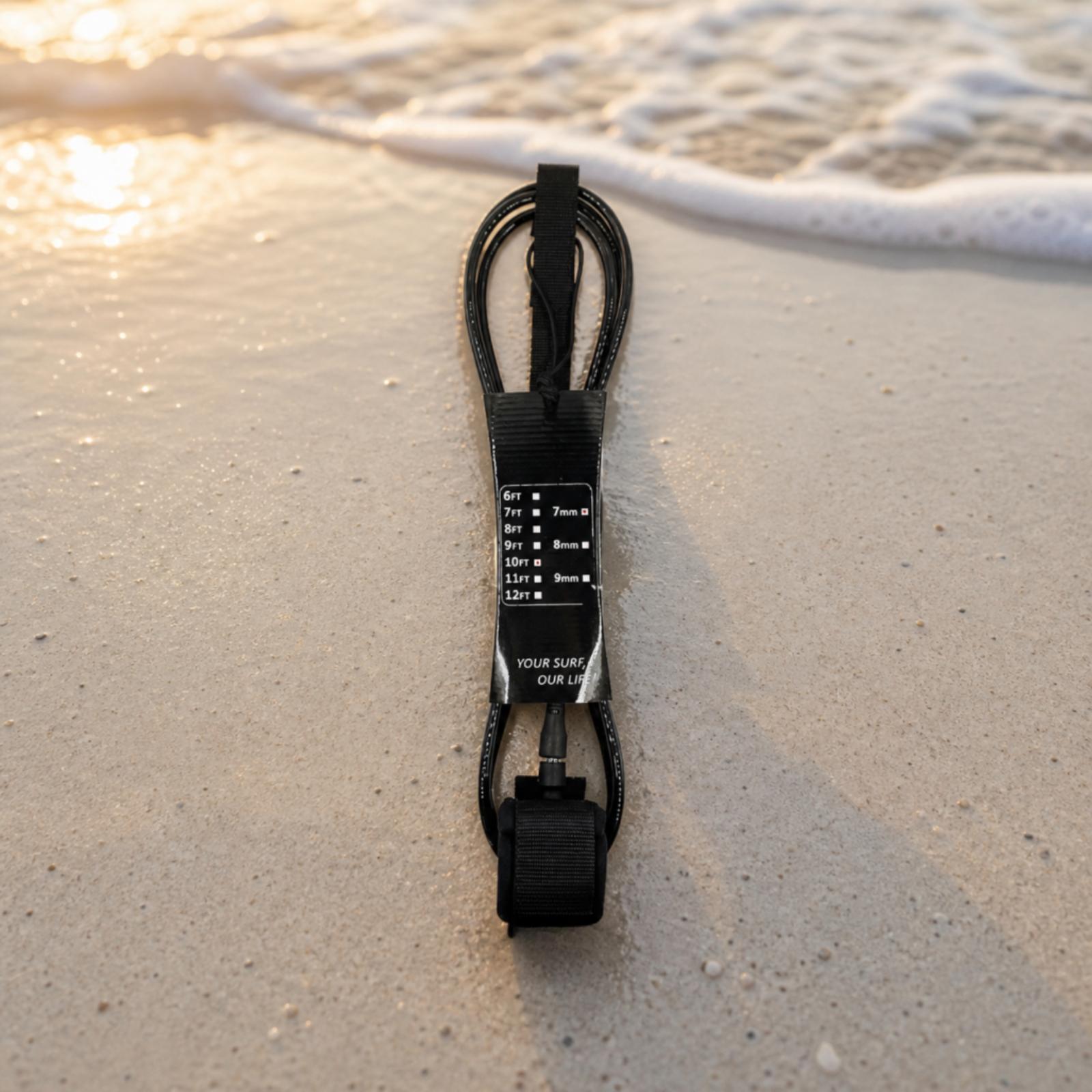 Laisse de sécurité pour planch - Paddle Board Leash Coiled avis et prix