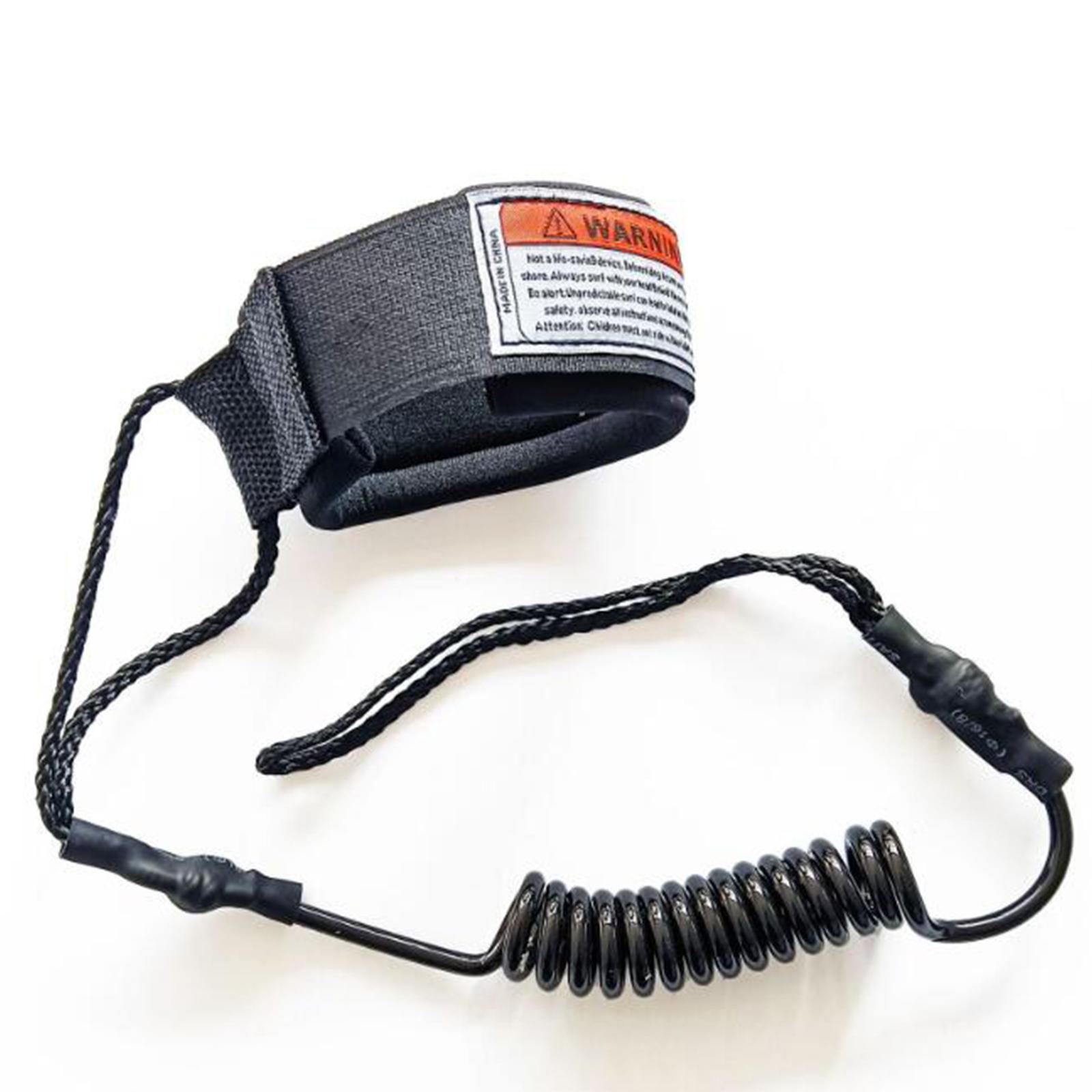 Laisse de planche de surf dura - Paddle Board Leash Coiled avis et prix