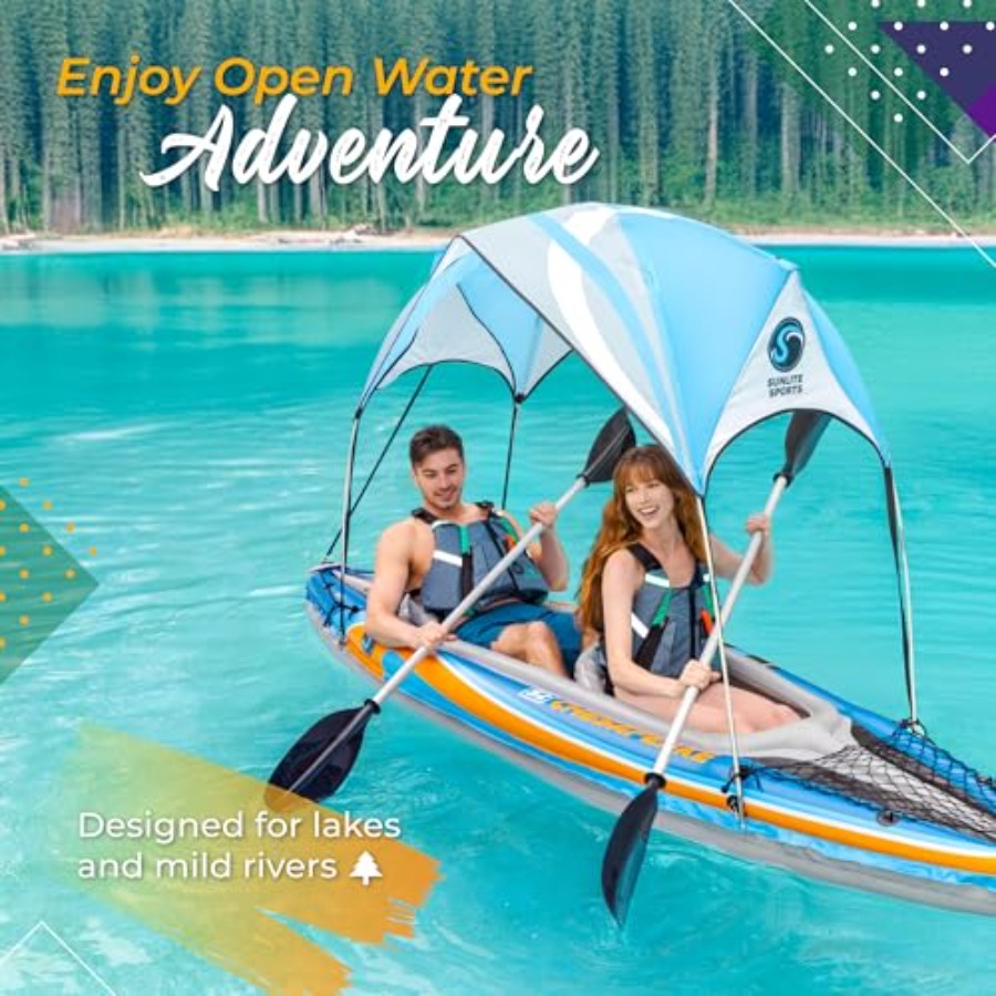 Kayak gonflable pour 2 personn - Kayak Inflatable 2 Person avis et prix