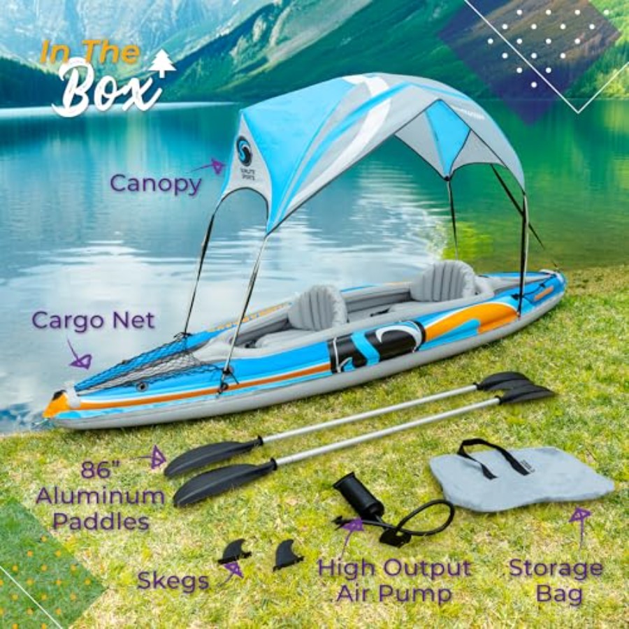 Kayak gonflable pour 2 personn - Kayak Inflatable 2 Person avis et prix